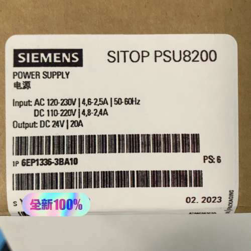 6EP1336-3BA10 SlTOP PSU8议价