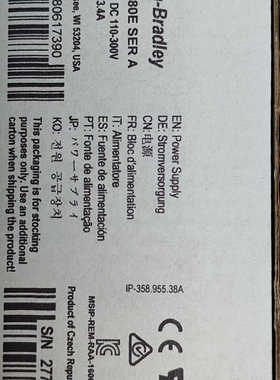 1606-XLS80E 罗克韦尔AB 电源模块 议价