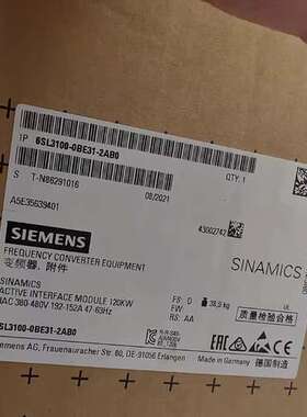(议价)6SL3100-0BE31-2AB0