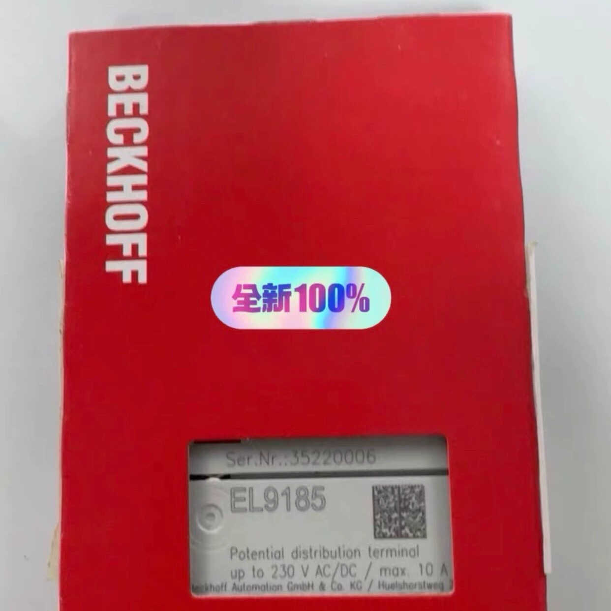 倍福EL9185 ,,货议价