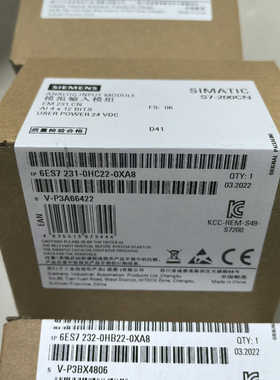 6ES7231-0HC22-0XA8模拟量输入模块6E议价