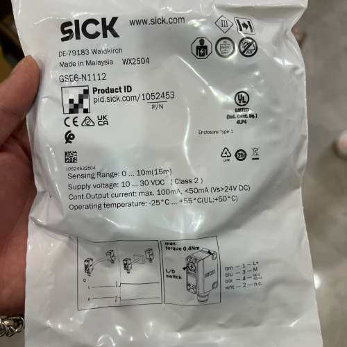 西克SICK 光电传感器 1052453  GSE6-N11议价
