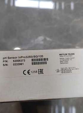 (议价)梅特勒托利多PH传感器 InPro3250iSG120，