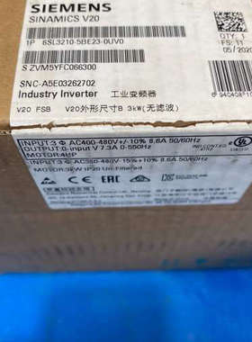 变频器，6SL3210-5BE23-0UV0，议价