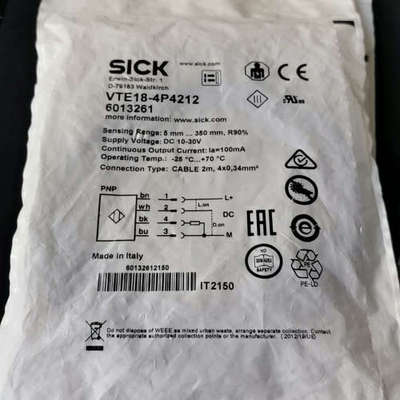 SICK传感器VTE18-4P4212货号60132议价