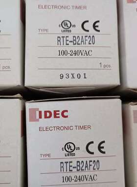 (议价)IDEC和泉 RTE-B2AF20 110-240VAC