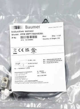 Baumer 堡盟 IFFM 08P17A6KS35L议价