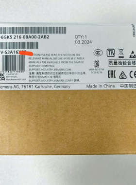 6GK5216-0BA00-2AB2  S年 原标议价