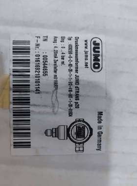 JUMO久茂 dTRANS P20 Typ403025 压力议价