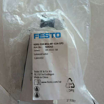 FESTO费斯托564212 电磁阀VUVG-S14-M52议价