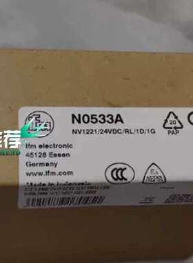 IFM易福门安全栅N0533A NV122124vDcR议价