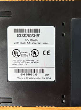 IC693CPU363  图议价