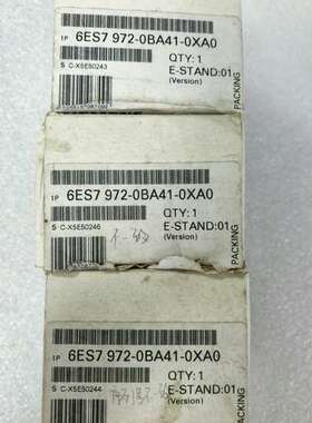 6ES7 972-0BA41-0XA0  原标议价