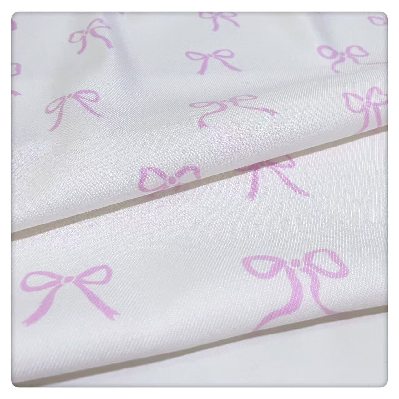 加厚斜纹人棉粉紫色蝴蝶结连衣裙衬衣抱枕桌布童装手工diy面料