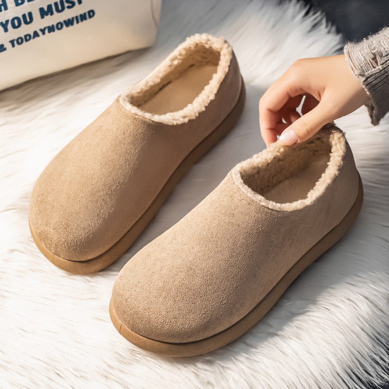 小土豆雪地靴男冬季加绒加厚皮毛一体豆豆棉鞋防水防滑勃肯毛毛鞋,流行男鞋,单鞋,淘宝优惠券,粉丝福利购,淘宝优惠卷