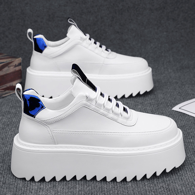 男鞋2026新款春夏季潮牌高级感百搭休闲运动耐磨厚底增高小白板鞋,流行男鞋,单鞋,淘宝优惠券,粉丝福利购,淘宝优惠卷