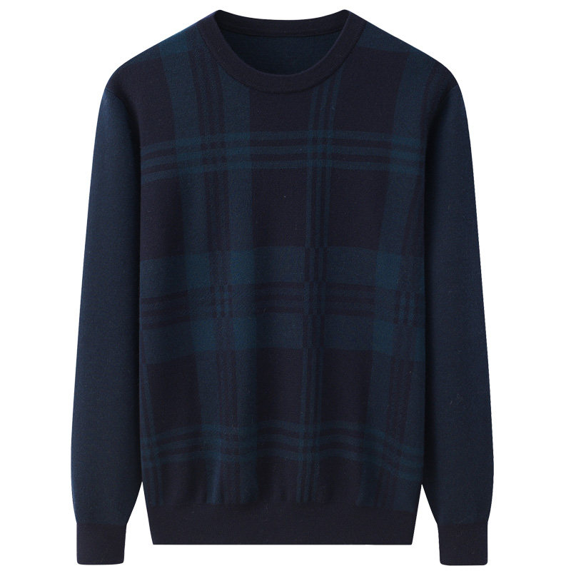 100山羊绒精纺双提撞色男套衫内蒙古发货产圆领商务加厚高端毛衣,男装,羊绒套衫,淘宝优惠券,粉丝福利购,淘宝优惠卷