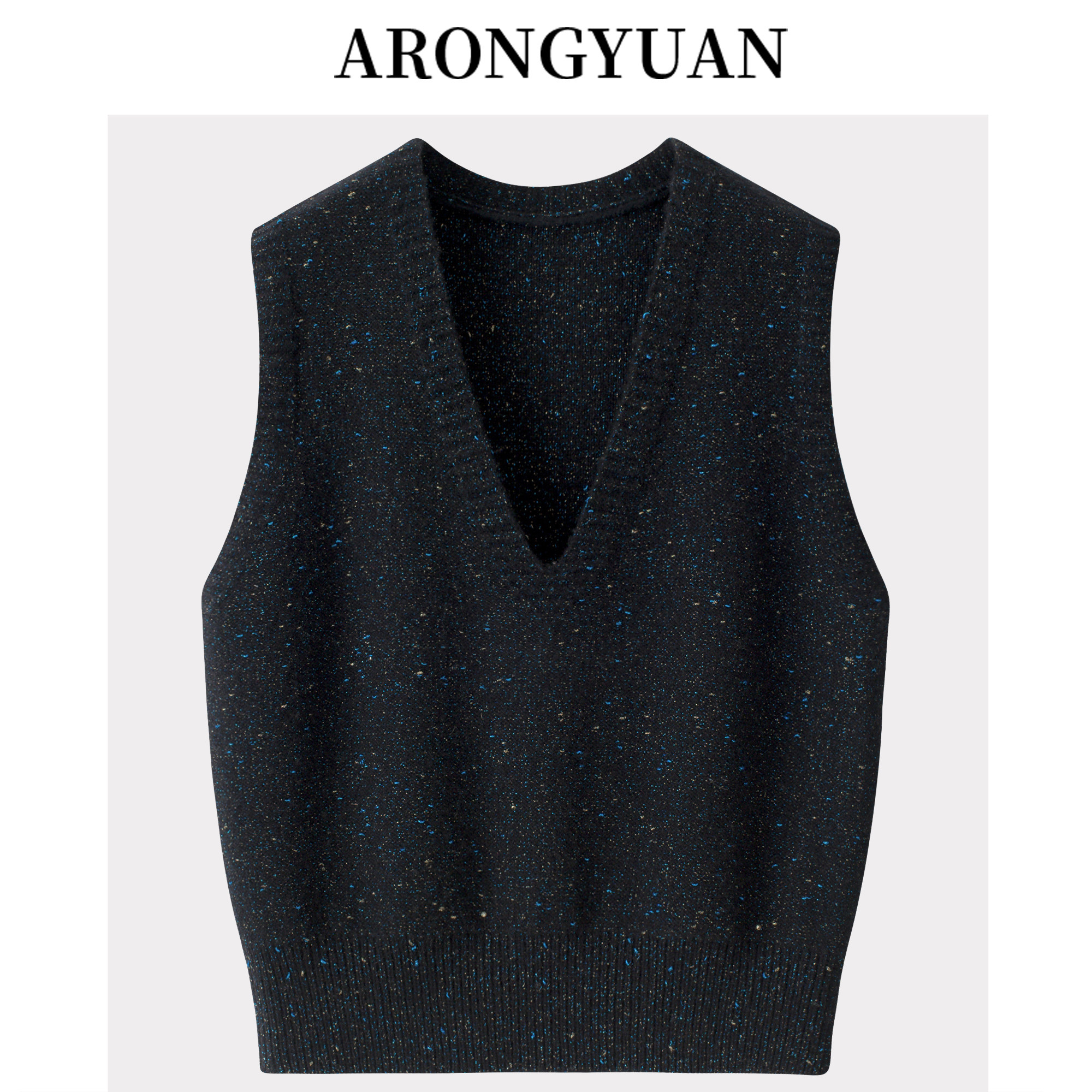 高端金豆纱线~100山羊绒V领女背心新品短款宽松套头马甲休闲坎肩,女装/女士精品,羊绒衫,淘宝优惠券,粉丝福利购,淘宝优惠卷