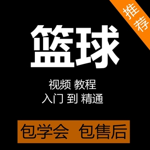 篮球视频教程零基础入门自学打篮球技巧训练课程篮球运动培训教学