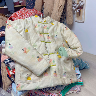 中国风棉袄小唐人新中式棉花袄女士棉衣棉服冬季棉袄新年拜年服