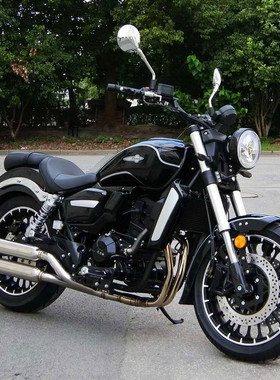 雅马哈V缸天王400CC哈雷巡航复古太子大地鹰王双缸电喷水冷摩托车