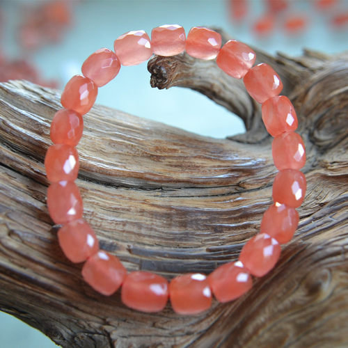 南红无相珠单圈手串手链文玩串珠