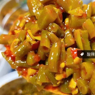 同里红油酸豆角红油不辣