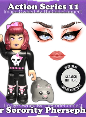 Roblox 玩具系列11 积木罗布乐思robux正品兑换人偶拆盒款表情脸