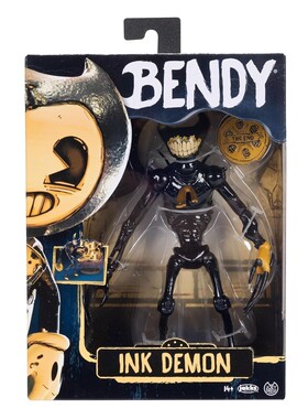 Bendy Ink Machine班迪墨水机器5寸游戏玩具手办人偶恶魔复兴投影