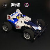 四驱车改装 80后童年回忆 街跑四驱车 四驱i小子冲刺流星避震车