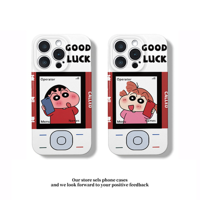 情侣电话小新妮妮新款适用苹果17Pro手机壳iPhone16max12小米15华为mate80pura80k90reno14荣耀500x300iqoo13