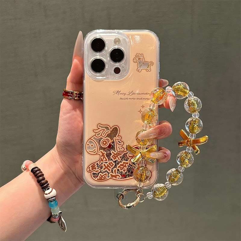 新年小马流沙马年新款适用苹果17Promax手机壳iPhone16Pro小米15华为mate80pura70k60note14荣耀400vivox200