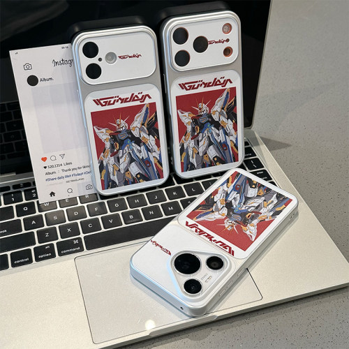 机动战士机甲高达新款适用苹果17Pro手机壳iPhone16max14小米17华为mate80pura70k90reno15荣耀400x300findx9