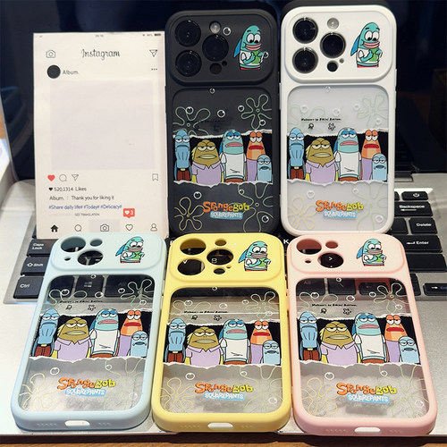 无语居民鱼适用苹果17promax手机壳iphone16plus高级感ip15max新款air14pro个性13卡通12por超火11保护软套