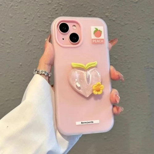 蜜桃西瓜菠萝水果新款适用苹果17Pro手机壳iPhone16max小米15华为mate70pura80k60nova14荣耀vivox200note13