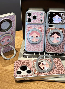 豹纹哭娃适用iPhone17promax手机壳苹果16华为mate70p80红K80小米17nova13reno14note15vivoX300一加ACE5s50