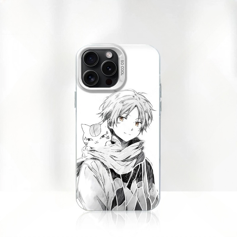 线稿夏目彩银高级新款适用苹果16Pro手机壳iPhone15max小米14华为mate70pura80k60nova13荣耀200x90iqoo12s20
