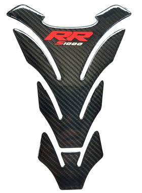 新款适用于宝马 S1000RR 碳纤维通用摩托车油箱贴 鱼骨贴防刮贴纸