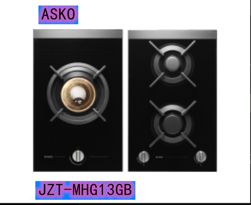 ASKO燃气灶JZT-MHG13GB欧洲进口嵌入式单头燃气灶双头燃气灶组合图片