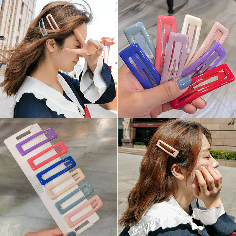 Korean net red BB Clip ins girl lovely Edge clamp Hindbrain Top clamp Card issuance Hairpin Clamp Headdress Hairdressingin the Accessories/Fashion Jewelry, Hair Accessories  category - from Buy2taobao.com to provide professional Taobao agent buy service