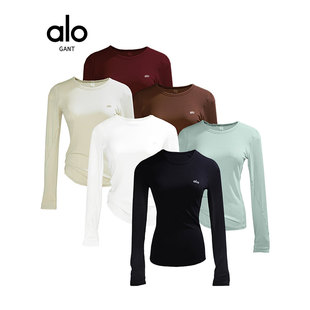 显瘦速干透气健身女 ALOGANT运动瑜伽长袖 D1001 双12宠粉节