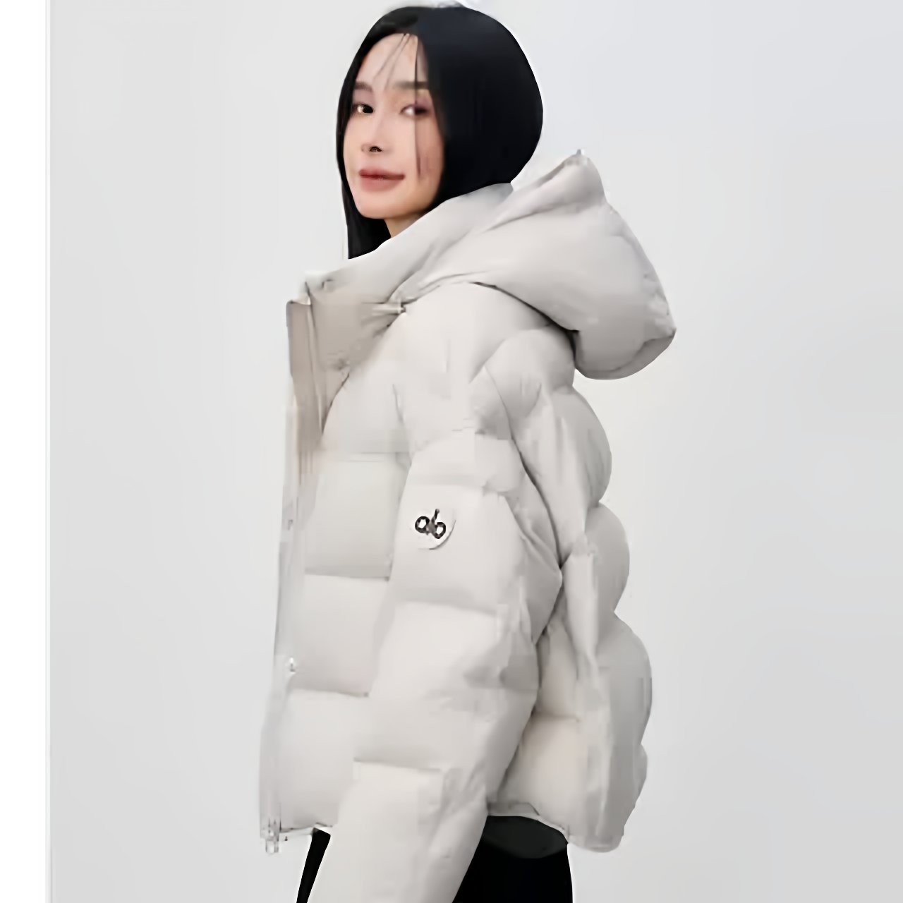 【泡芙辣妈】正品冬季新款90%白鸭绒三防加厚泡芙款女款羽绒服