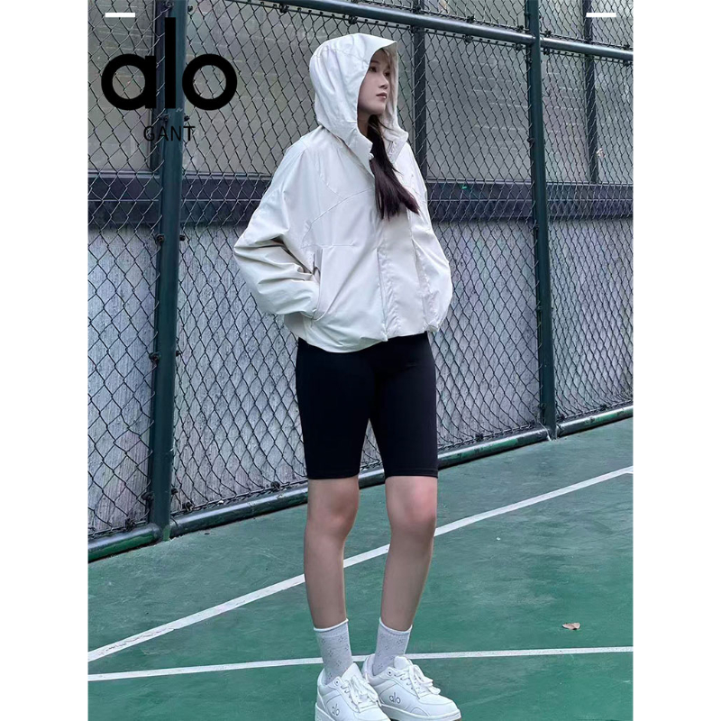 alo正品三防蝙蝠袖透气户外宽松休闲外套防水软壳冲锋衣|A10053