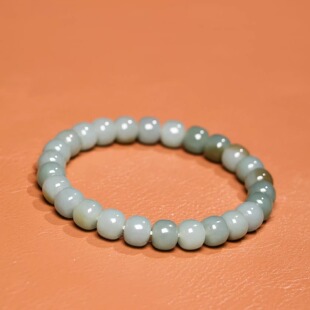 秋会长和田玉新疆天然沙枣青籽料蓝调手串【NGTC国检N1子料大证】