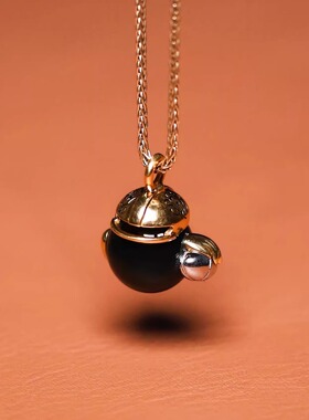 秋会长和田玉新疆天然黑青橄榄球圆珠挂件【NGTC国检N1子料大证】