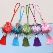 端午节薰衣草艾草香料驱蚊香包香囊空袋随身古风荷包香袋袋子汽车