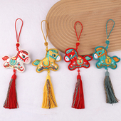 中国红生肖刺绣香包流苏挂件2026新款 马年中国风香包香囊挂件