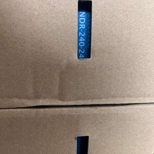 议价维修闲置正品明纬导轨式开关电源NDR-240-24全新正品 库存