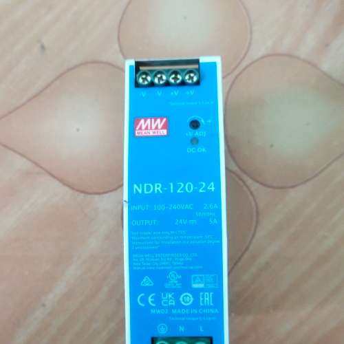 议价维修明伟开关电源NDR-120-24二手拆机包好包邮。