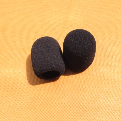 采访机 采访话筒海绵 录音笔套乐器话筒防风罩播音直播海棉25MM